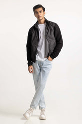 Black Basic Jacket MN-JKT-WS23-002